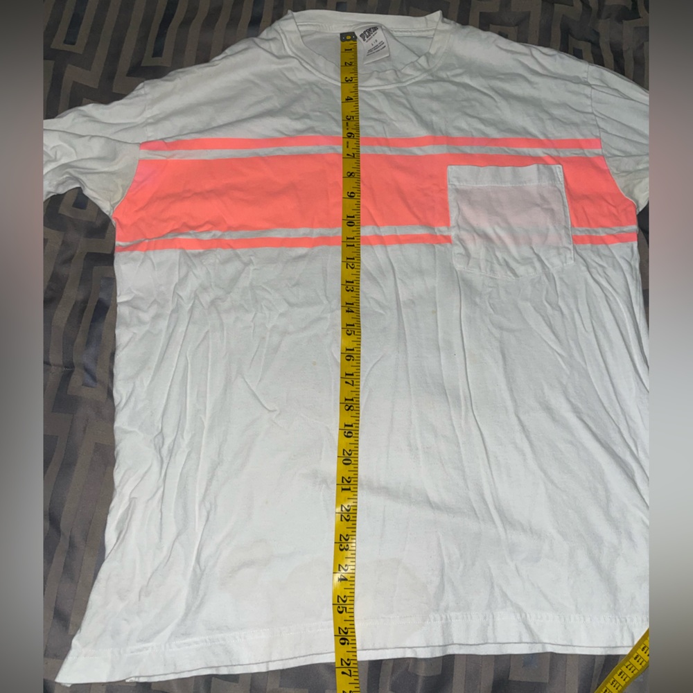 Pink Victoria’s Secret Long Sleeve Shirt Size Large Women’s White - Picture 2 of 10